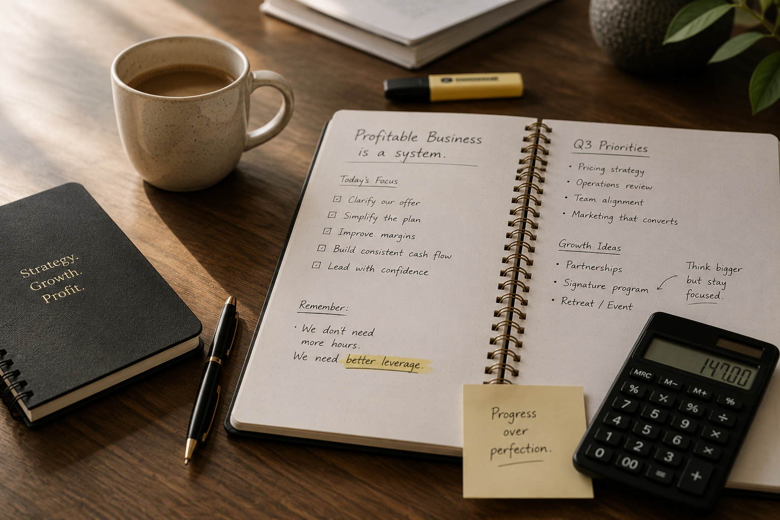 Profitable on Purpose Workbook